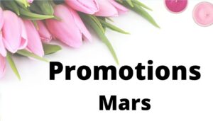 promotions de mars